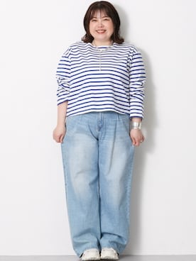 nissen Smile Modelsさん（レディース・158cm）の春コーディネート