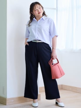 nissen Smile Modelsさん（レディース・160cm）の春コーディネート