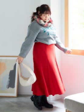 nissen Smile Modelsさん（レディース・157cm）の秋コーディネート