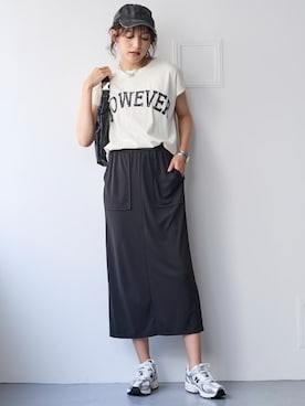 nissen Smile Modelsさん（レディース・170cm）の春コーディネート