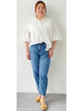 nissen Smile Modelsさん（レディース・172cm）の夏コーディネート