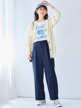 nissen Smile Modelsさん(レディース・170cm)の夏コーディネート