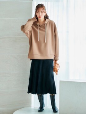 nissen Smile Modelsさん（レディース・167cm）の冬コーディネート