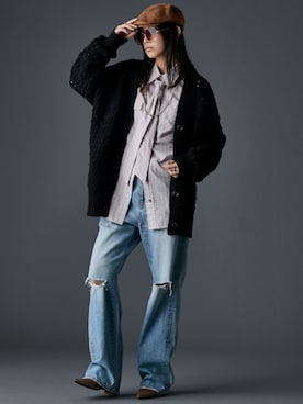 nissen Smile Modelsさん（レディース・163cm）の夏コーディネート