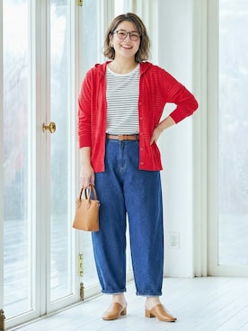 nissen Smile Modelsさん（レディース・160cm）の春コーディネート