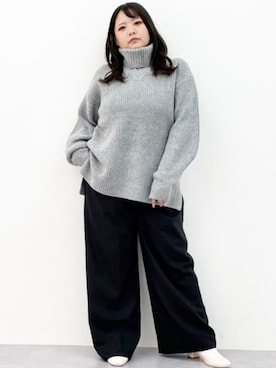 nissen Smile Modelsさん（レディース・157cm）の秋コーディネート