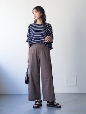 nissen Smile Modelsさん（レディース・165cm）の春コーディネート