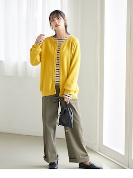 nissen Smile Modelsさん（レディース・165cm）の秋コーディネート