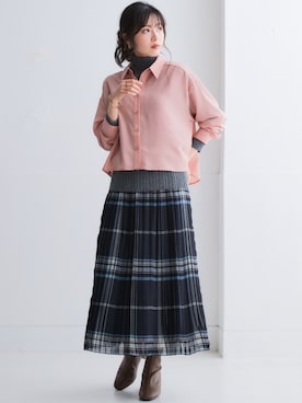 nissen Smile Modelsさん（レディース・164cm）の夏コーディネート