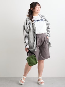 nissen Smile Modelsさん(レディース・160cm)の春コーディネート
