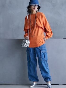 nissen Smile Modelsさん（レディース・163cm）の春コーディネート