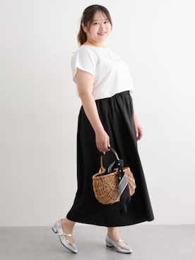 nissen Smile Modelsさん（レディース・160cm）の夏コーディネート