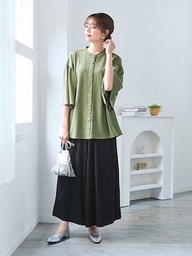 nissen Smile Modelsさん（レディース・165cm）の春コーディネート