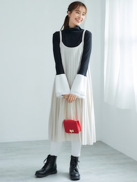 nissen Smile Modelsさん（レディース・167cm）の夏コーディネート