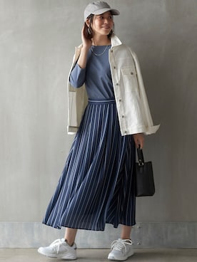 nissen Smile Modelsさん（レディース・167cm）の夏コーディネート