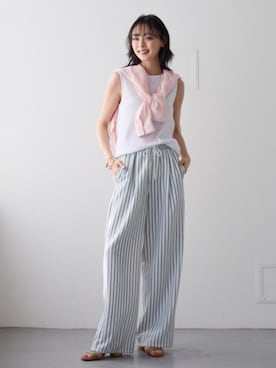 nissen Smile Modelsさん(レディース・165cm)の春コーディネート