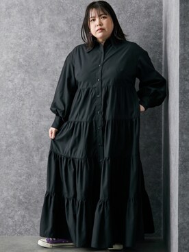 nissen Smile Modelsさん（レディース・158cm）の冬コーディネート