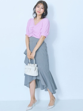 nissen Smile Modelsさん（レディース・167cm）の春コーディネート