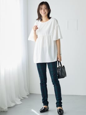 nissen Smile Modelsさん（レディース・167cm）の冬コーディネート