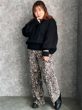 nissen Smile Modelsさん(レディース・155cm)の冬コーディネート