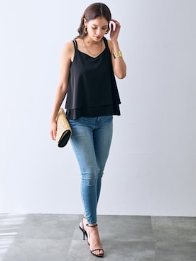 nissen Smile Modelsさん（レディース・169cm）の夏コーディネート