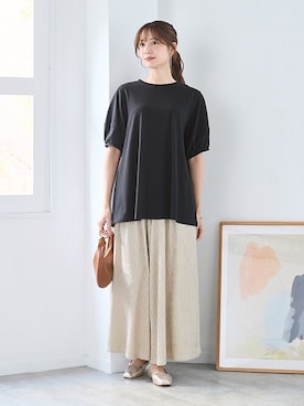 nissen Smile Modelsさん（レディース・165cm）の春コーディネート