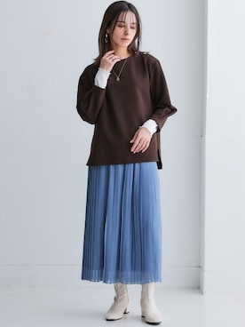 nissen Smile Modelsさん（レディース・160cm）の夏コーディネート