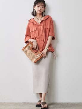 nissen Smile Modelsさん（レディース・163cm）の春コーディネート