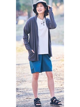 nissen Smile Modelsさん（レディース・167cm）の夏コーディネート