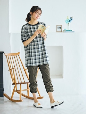 nissen Smile Modelsさん（レディース・164cm）の春コーディネート