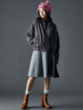 nissen Smile Modelsさん(レディース・163cm)の夏コーディネート