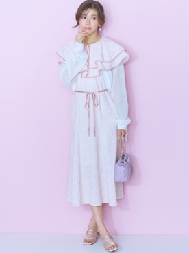 nissen Smile Modelsさん(レディース・166cm)の春コーディネート