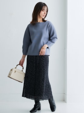 nissen Smile Modelsさん(レディース・160cm)の冬コーディネート