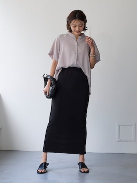 nissen Smile Modelsさん（レディース・167cm）の春コーディネート