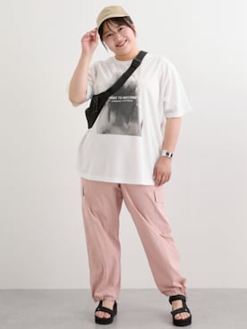 nissen Smile Modelsさん（レディース・160cm）の夏コーディネート
