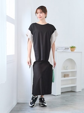 nissen Smile Modelsさん（レディース・165cm）の春コーディネート