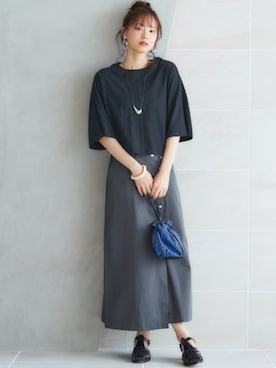 nissen Smile Modelsさん（レディース・167cm）の春コーディネート