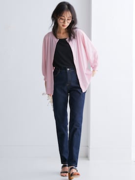 nissen Smile Modelsさん（レディース・165cm）の夏コーディネート