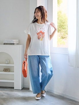 nissen Smile Modelsさん(レディース・160cm)の春コーディネート