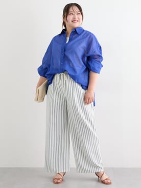 nissen Smile Modelsさん（レディース・160cm）の夏コーディネート