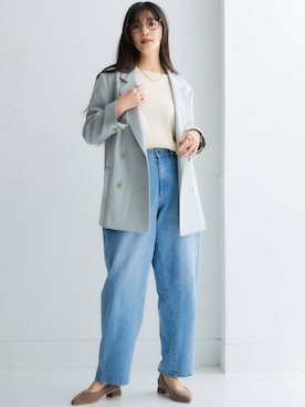 nissen Smile Modelsさん(レディース・163cm)の冬コーディネート
