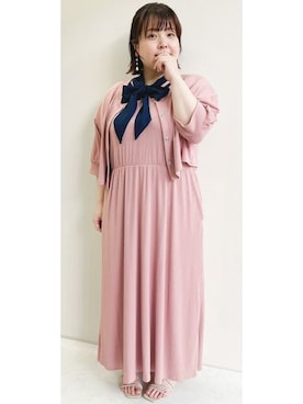 nissen Smile Modelsさん（レディース・158cm）の春コーディネート