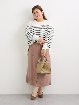 nissen Smile Modelsさん（レディース・155cm）の秋コーディネート