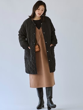 nissen Smile Modelsさん（レディース・167cm）の秋コーディネート