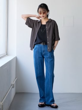 nissen Smile Modelsさん（レディース・165cm）の春コーディネート