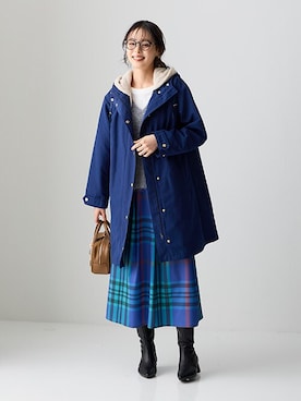 nissen Smile Modelsさん（レディース・165cm）の秋コーディネート