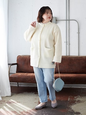 nissen Smile Modelsさん（レディース・158cm）の秋コーディネート