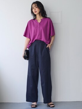 nissen Smile Modelsさん（レディース・165cm）の春コーディネート