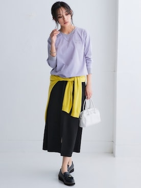 「アイテム（スポーツグッズ）」を使った、nissen Smile Modelsさん（レディース・163cm）の夏コーディネート