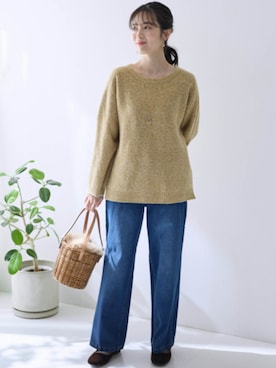 nissen Smile Modelsさん（レディース・164cm）の秋コーディネート